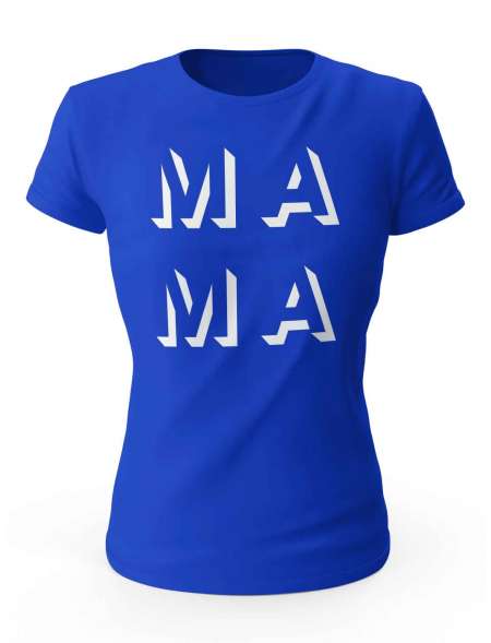 Koszulka Damska Mama, Prezent T-shirt Dla Mamy
