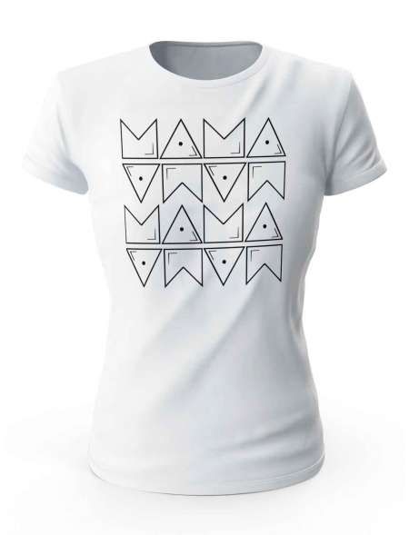 Koszulka MAMAMAMA, Prezent T-shirt Dla Mamy