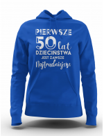 Bluza Damska,Pierwsze 50 Lat, Prezent Dla Kobiety