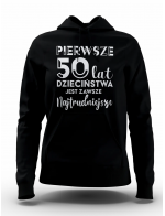 Bluza Damska,Pierwsze 50 Lat, Prezent Dla Kobiety