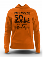 Bluza Damska,Pierwsze 50 Lat, Prezent Dla Kobiety