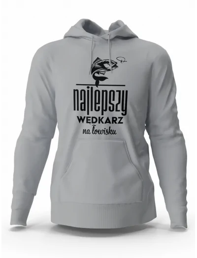 Bluza Męska, Najlepszy Wędkarz Na Łowisku, Prezent Dla Mężczyzny