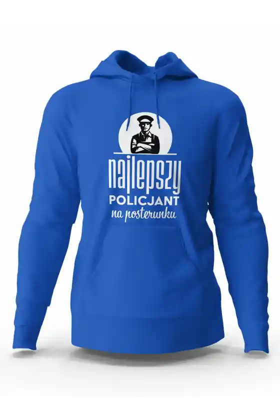 Bluza Męska Najlepszy Policjant Na Posterunku, Prezent Dla Mężczyzny