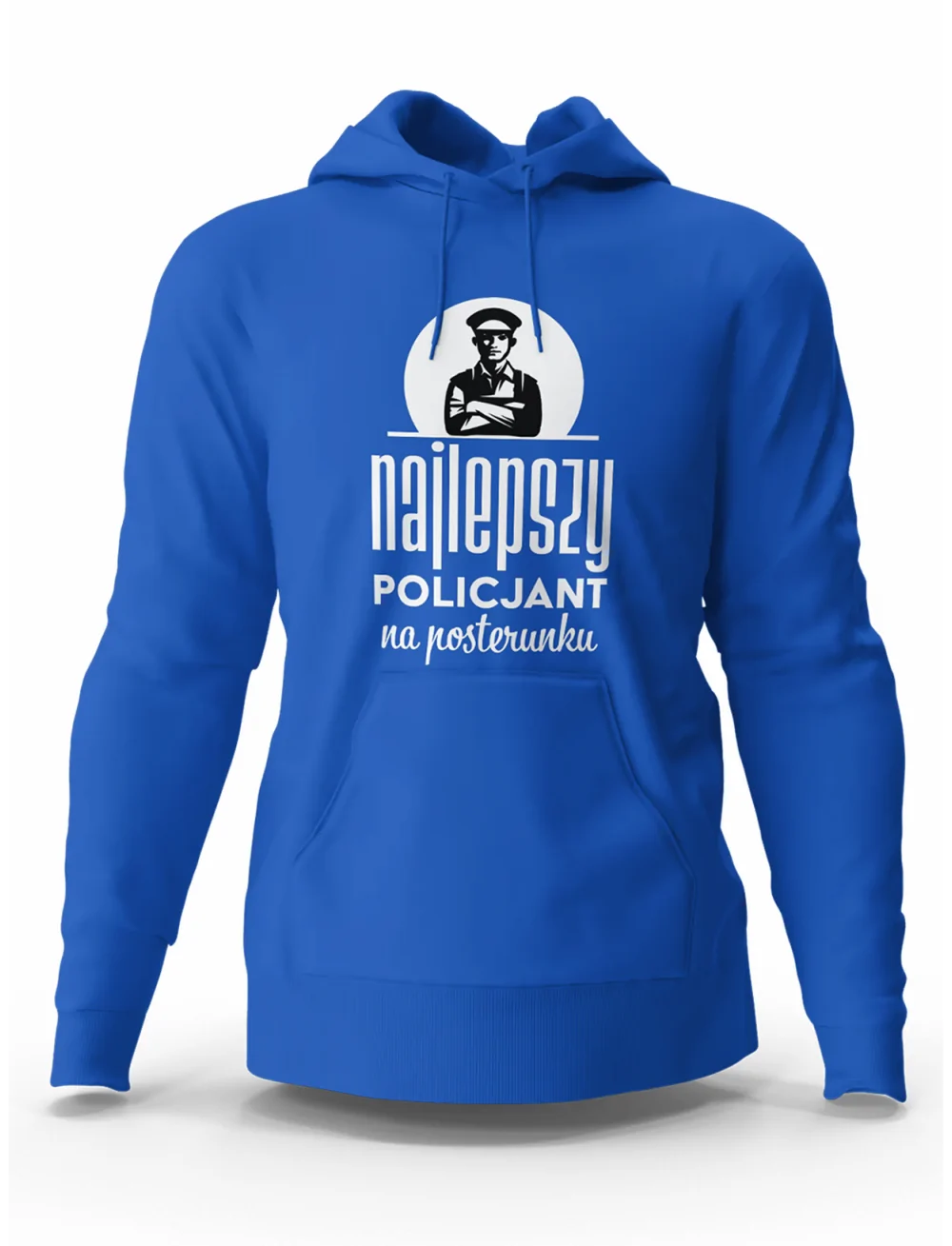 Bluza Męska Najlepszy Policjant Na Posterunku, Prezent Dla Mężczyzny