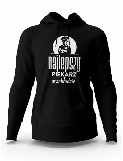 Bluza Męska Najlepszy Piekarz W Zakładzie, Prezent Dla Mężczyzny