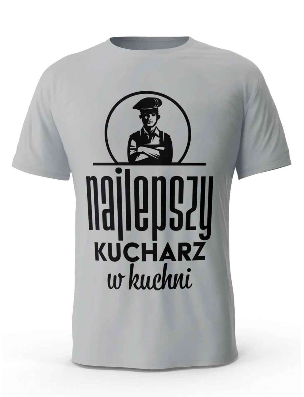 Koszulka Najlepszy Kucharz na Świecie, T-shirt Męski, Prezent