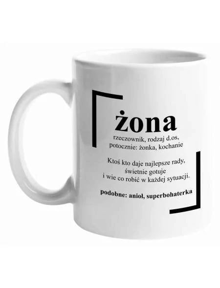 Kubek, Żona Definicja, Prezent 