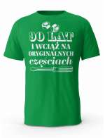 Koszulka na 90 urodziny, T-shirt Dla Mężczyzny