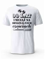 Koszulka na 90 urodziny, T-shirt Dla Mężczyzny