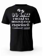 Koszulka na 90 urodziny, T-shirt Dla Mężczyzny