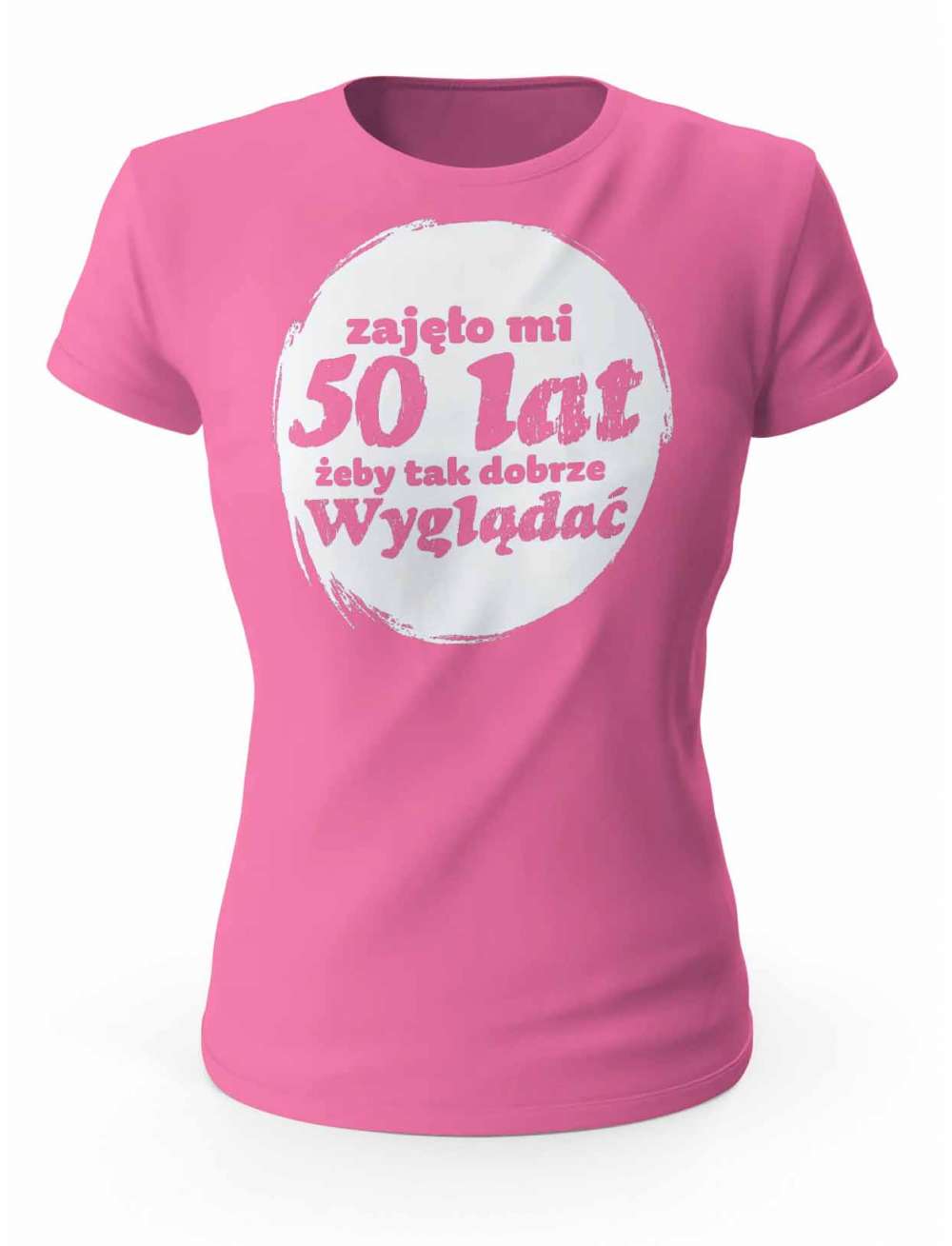 Koszulka Zajęło Mi 50 Lat Żeby Tak Wyglądać, T-shirt Dla Kobiety