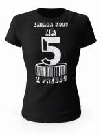 Koszulka Zmiana Kodu na 5 z Przodu, T-shirt Dla Kobiety 