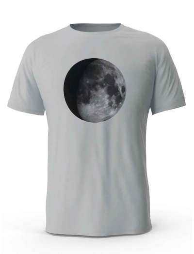 Koszulka Męska, Księżyc, Prezent Dla Mężczyzny