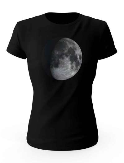 Koszulka Damska, Księżyc, Prezent Dla Kobiety