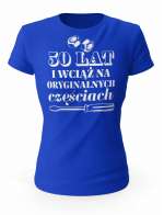 Koszulka na 50 urodziny, T-shirt Dla Kobiety