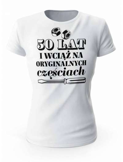 Koszulka na 50 urodziny, T-shirt Dla Kobiety