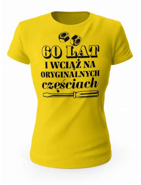 Koszulka na 60 urodziny, T-shirt Dla Kobiety