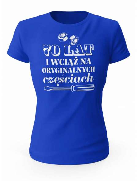 Koszulka na 70 urodziny, T-shirt Dla Kobiety