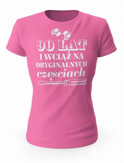 Koszulka na 90 urodziny, T-shirt Dla Kobiety 