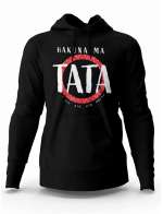 Bluza Męska z Kapturem, Bluza Hakuna Ma Tata, Dla Taty