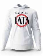Bluza Męska z Kapturem, Bluza Hakuna Ma Tata, Dla Taty