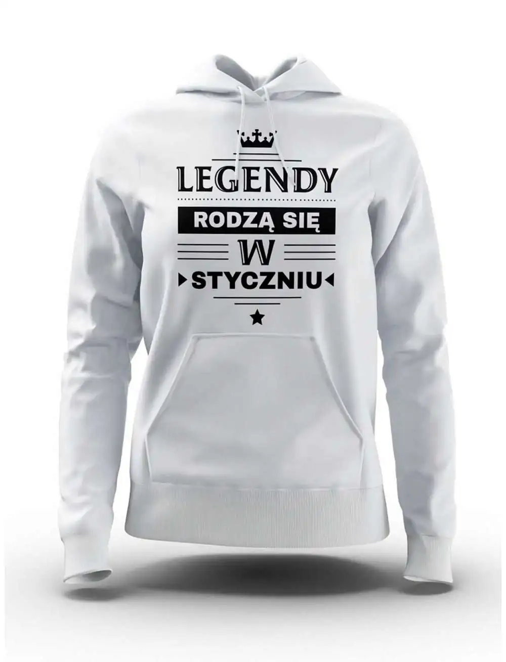 Bluza Damska, Legendy Rodzą Się w Styczniu, Prezent Dla Kobiety