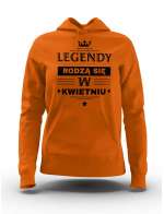 Bluza Damska, Legendy Rodzą Się w Kwietniu, Prezent Dla Kobiety