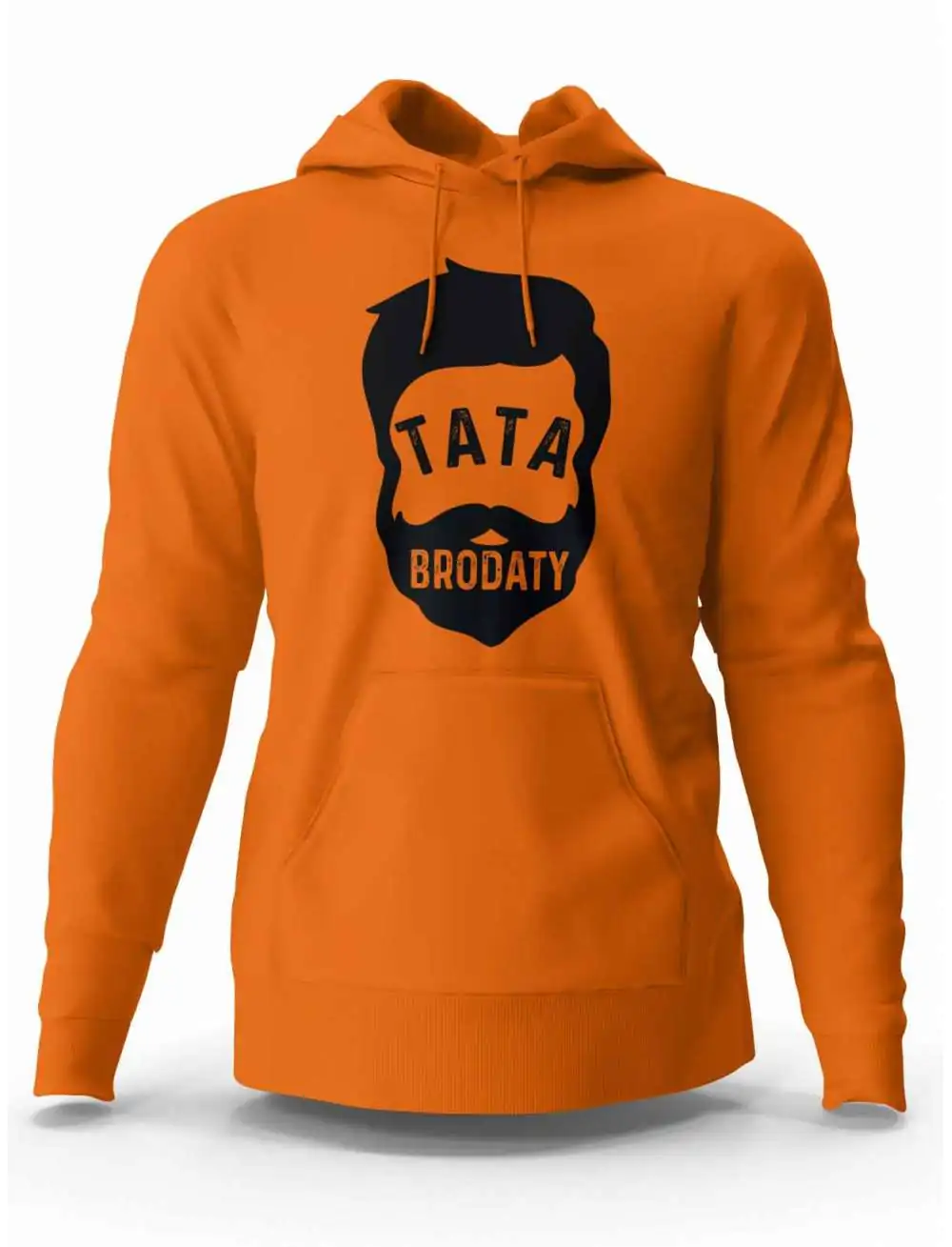 Bluza Męska z Kapturem, Bluza Tata Brodaty , Dla Taty