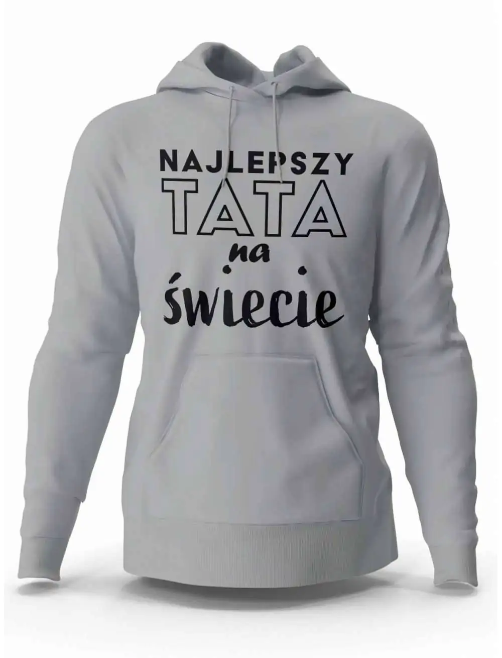 Bluza Męska z Kapturem, Bluza Najlepszy Tata, Dla Taty
