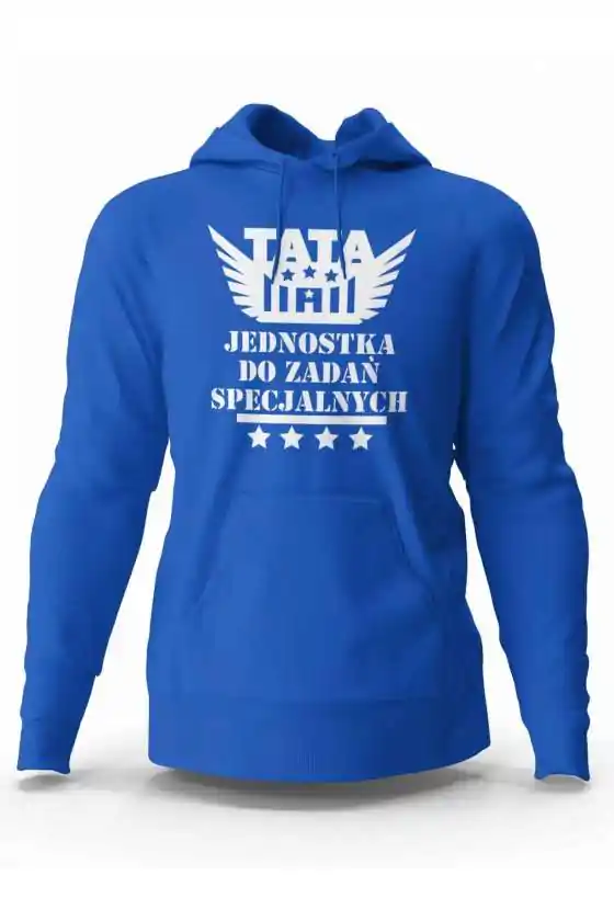 Bluza Męska z Kapturem, Bluza Jednostka 1, Dla Taty