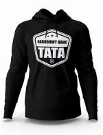 Bluza Męska z Kapturem, Bluza Narodowy Bank Tata, Dla Taty