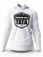 Bluza Męska z Kapturem, Bluza Narodowy Bank Tata, Dla Taty