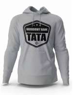 Bluza Męska z Kapturem, Bluza Narodowy Bank Tata, Dla Taty