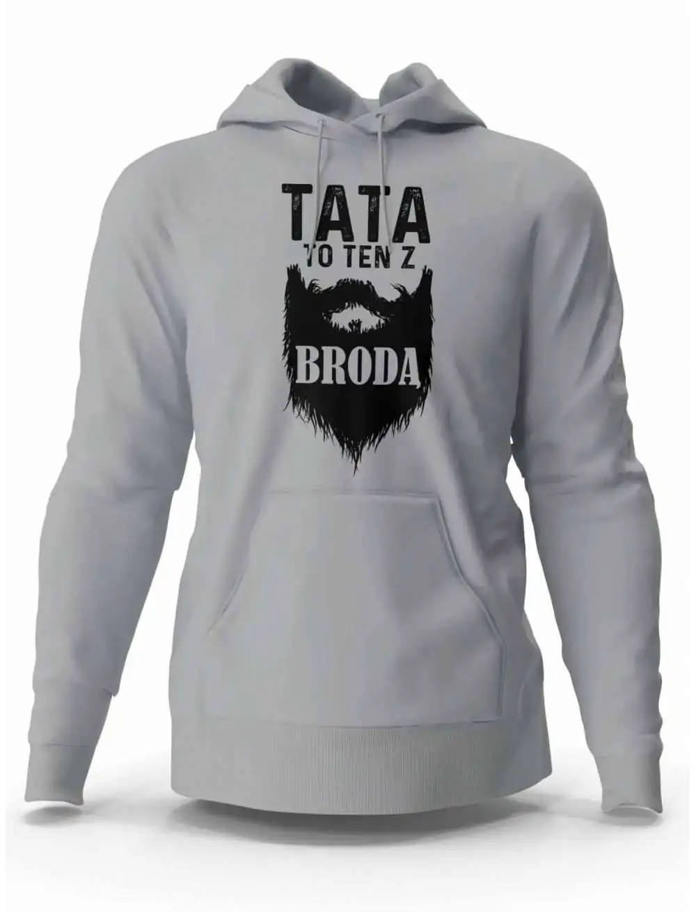 Bluza Męska z Kapturem, Bluza Tata Z Broda, Dla Taty Bluza Męska z Kapturem, Bluza Tata Z Broda, Dla Taty