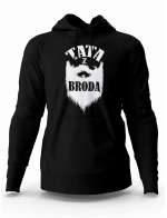 Bluza Męska z Kapturem, Bluza Tata Z Broda, Dla Taty