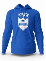 Bluza Męska z Kapturem, Bluza Tata Z Broda, Dla Taty