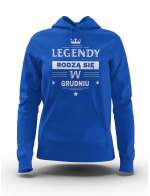 Bluza Damska, Legendy Rodzą Się w Grudniu, Prezent Dla Kobiety