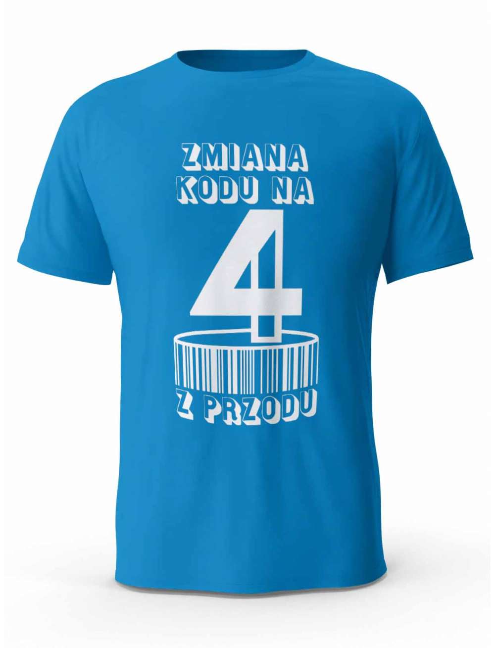 Koszulka Zmiana Kodu na 4 z Przodu, T-shirt Dla Mężczyzny