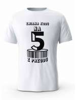 Koszulka Zmiana Kodu na 5 z Przodu, T-shirt Dla Mężczyzny
