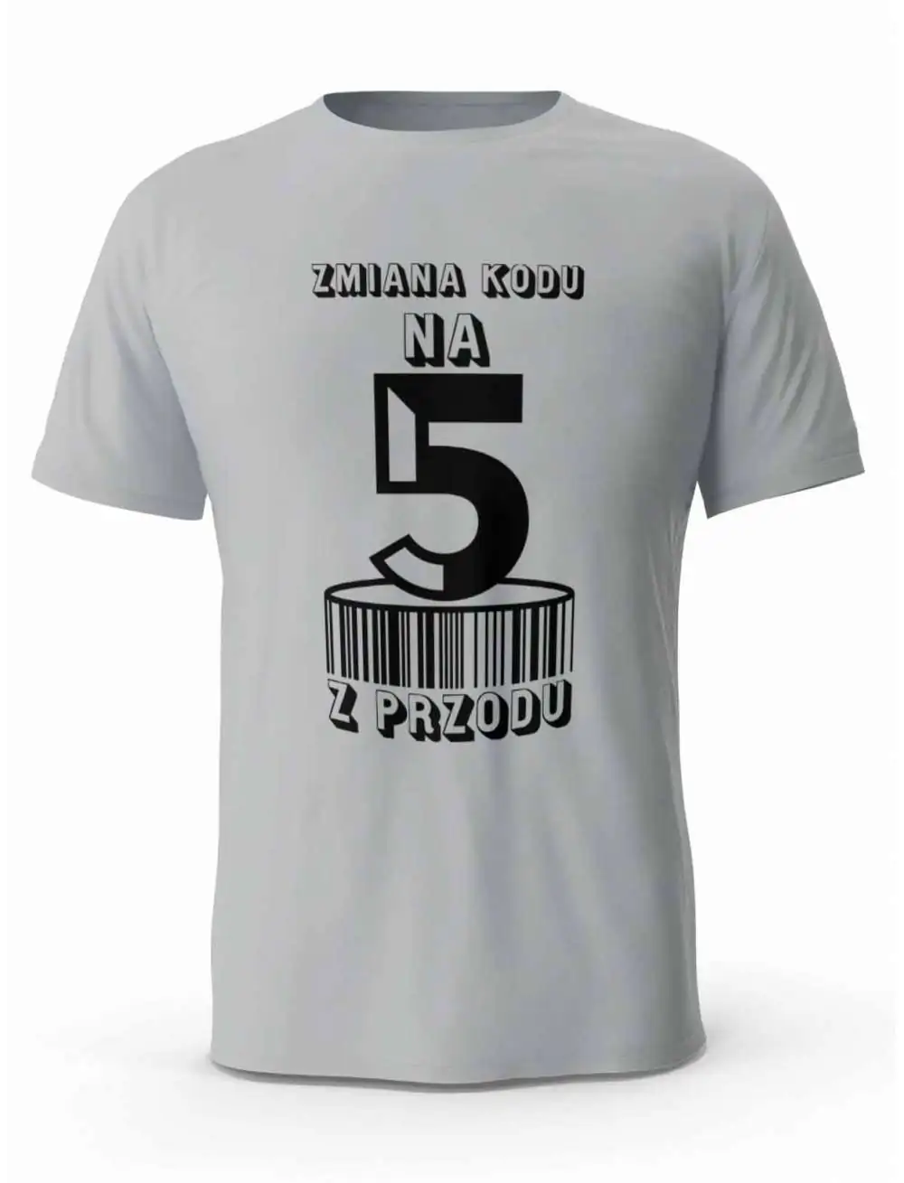 Koszulka Zmiana Kodu na 5 z Przodu, T-shirt Dla Mężczyzny