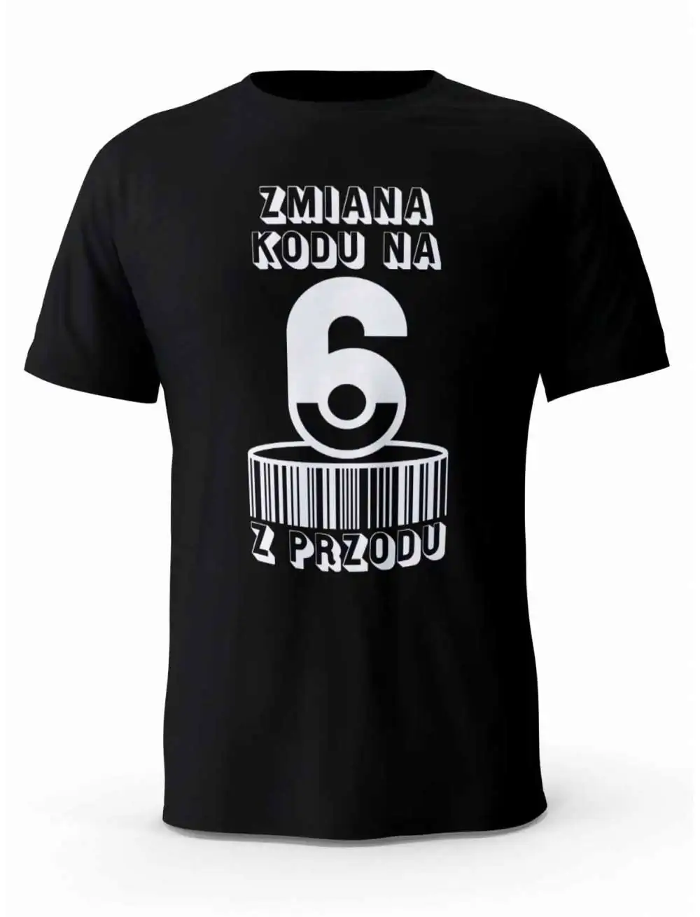 Koszulka Zmiana Kodu na 6 z Przodu, T-shirt Dla Mężczyzny