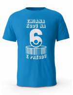 Koszulka Zmiana Kodu na 6 z Przodu, T-shirt Dla Mężczyzny