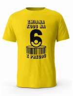 Koszulka Zmiana Kodu na 6 z Przodu, T-shirt Dla Mężczyzny