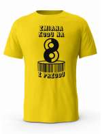 Koszulka Zmiana Kodu na 8 z Przodu, T-shirt Dla Mężczyzny