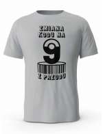 Koszulka Zmiana Kodu na 9 z Przodu, T-shirt Dla Mężczyzny
