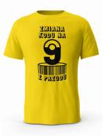 Koszulka Zmiana Kodu na 9 z Przodu, T-shirt Dla Mężczyzny