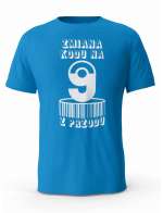 Koszulka Zmiana Kodu na 9 z Przodu, T-shirt Dla Mężczyzny