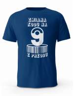 Koszulka Zmiana Kodu na 9 z Przodu, T-shirt Dla Mężczyzny