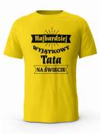 Koszulka Najbardziej Wyjątkowy Tata na Świecie, T-shirt dla Taty