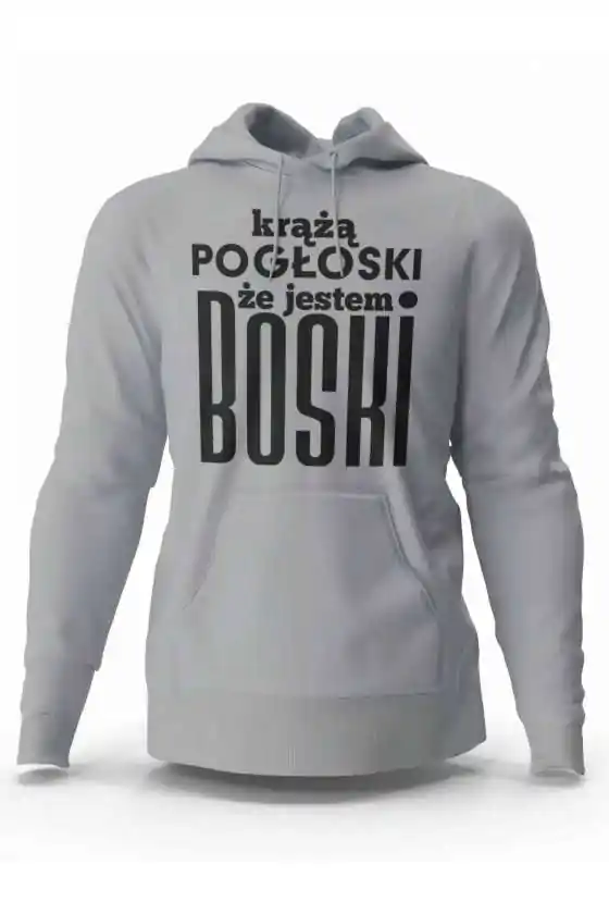 Bluza Męska, Krążą Pogłoski Że Jestem Boski, Prezent Dla Mężczyzny